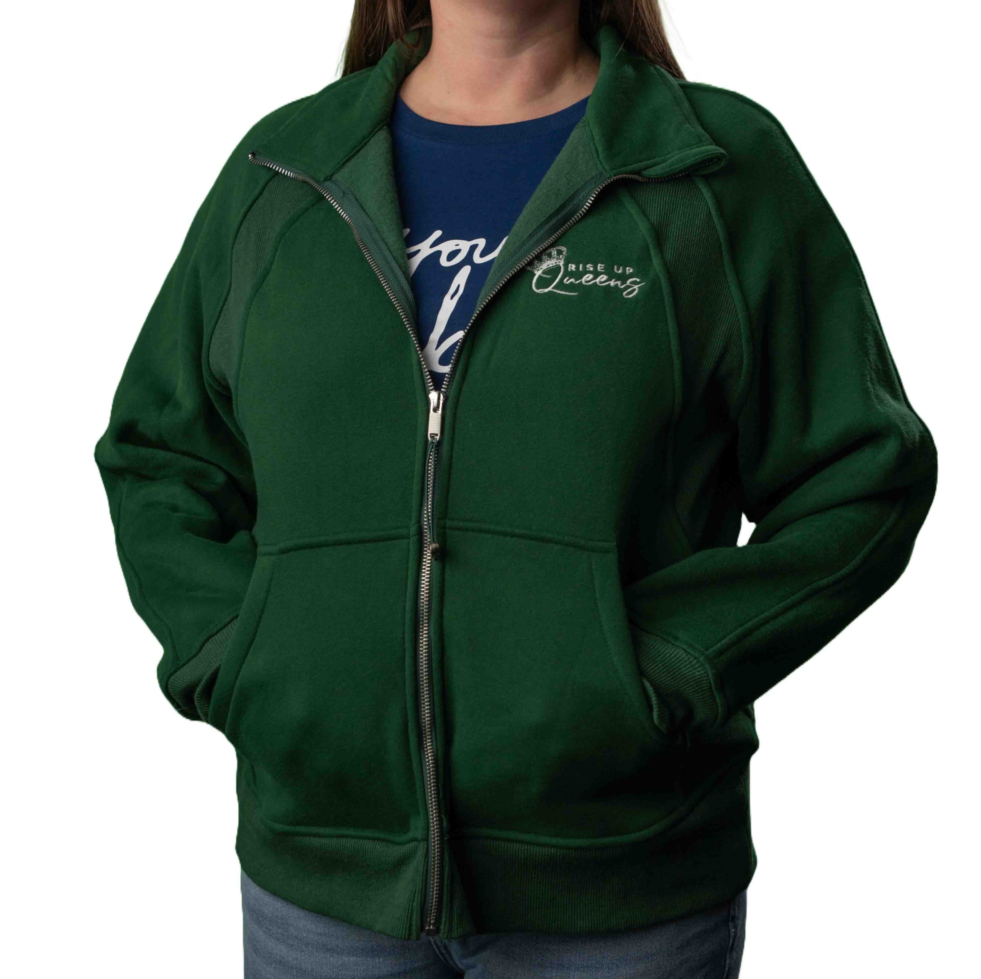 Green Zip Up - Final Sale