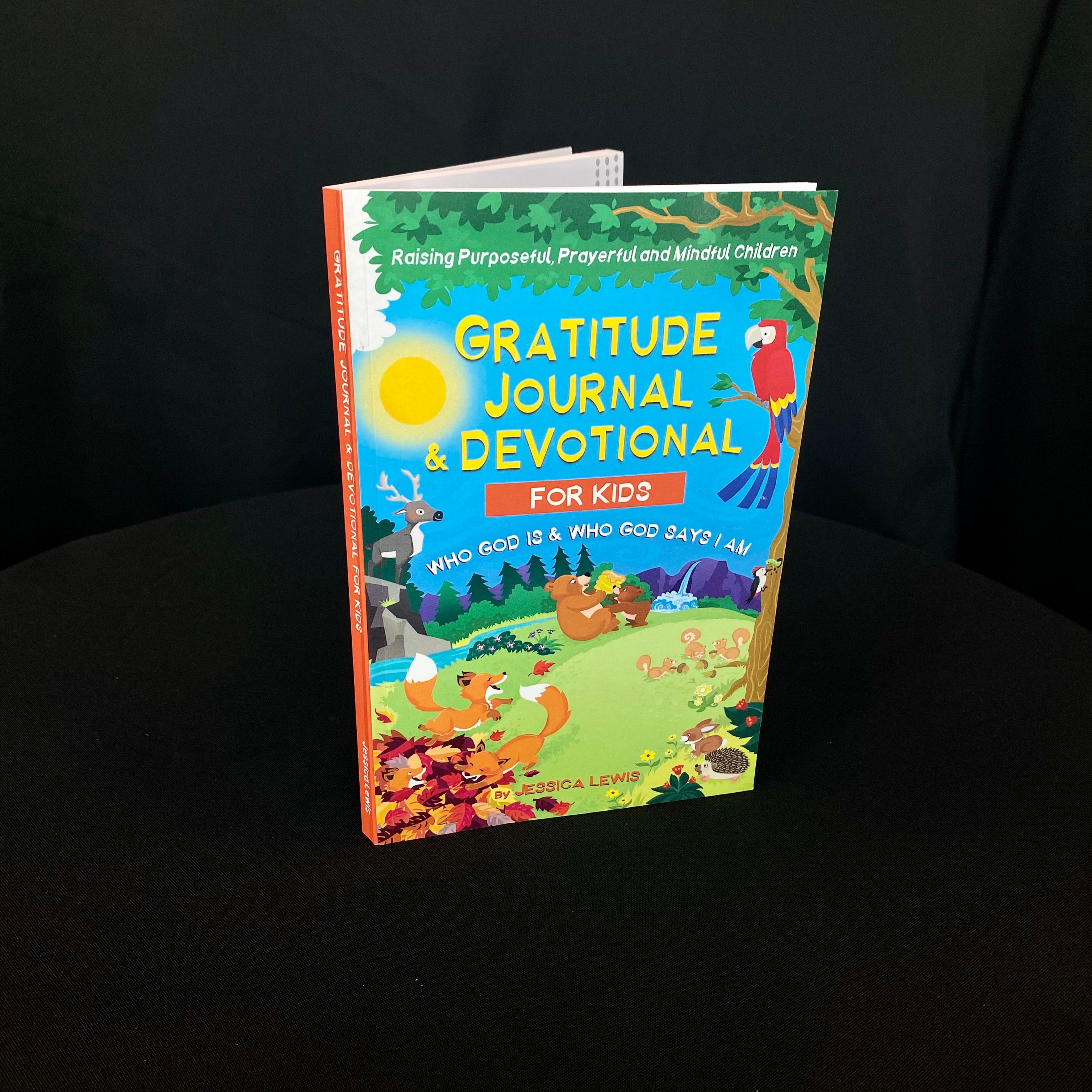 Kids Gratitude Journal (Forest Cover)