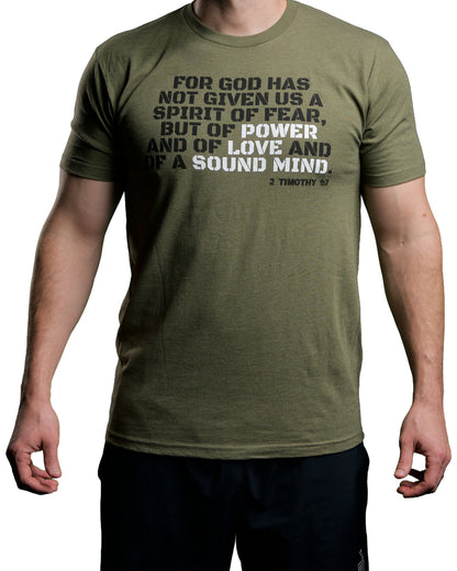 Power, Love, & Sound Mind Tee